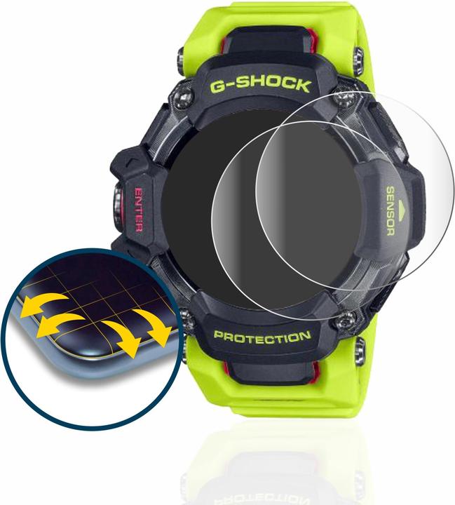 Productafbeelding BROTECT Volledig bedekkende screen protector (Casio G-Shock GBD-H2000)