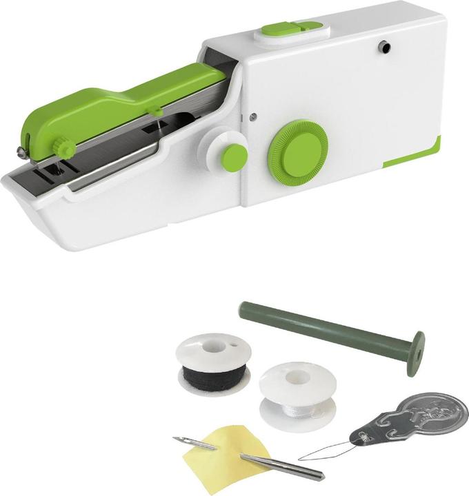 Actual product image JTI Portable mini sewing machine - Green