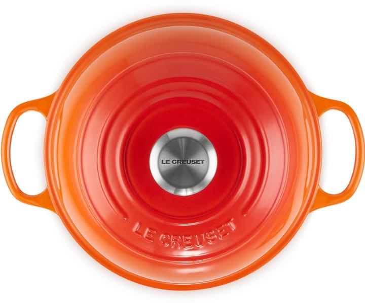 Produktbild Le Creuset Bräter für Brot 24cm orange (24 cm, Bräter + Schmortopf, Gusseisen)