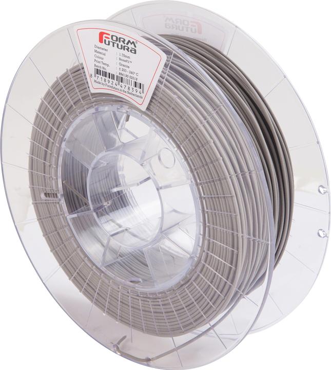 Image du produit Formfutura StoneFil - Granite (1.75mm - 500 gram) - 500 g (PLA, 1.75 mm, 500 g, Gris)