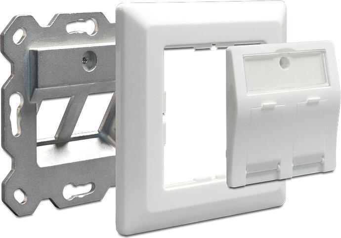 Actual product image Delock Keystone Wall Outlet