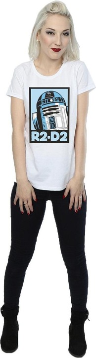 Immagine prodotto Star Wars R2-D2 Poster Maglietta Donna (XS)
