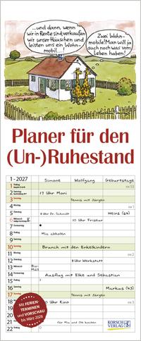 Produktbild Planerfürden(Un-)Ruhestand2027