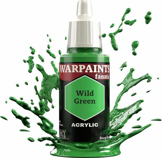 Actual product image The Army Painter Colour Warpaints Fanatic: Wild Green 18 ml