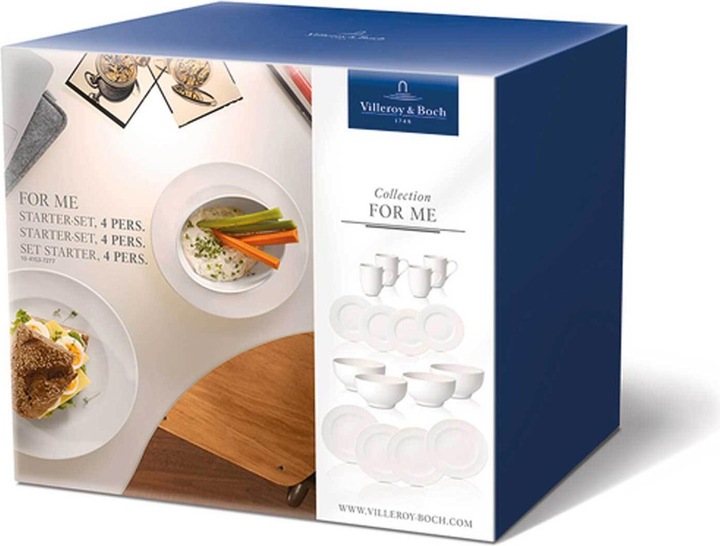 Produktbild Villeroy & Boch Starter-Set 4 Pers. For Me (16 Stück)