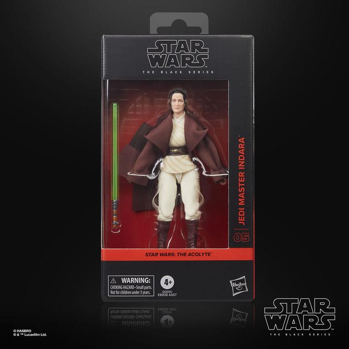 Produktbild Hasbro Star Wars: The Acolyte Black Series Actionfigur Jedi Master Indara 15 cm
