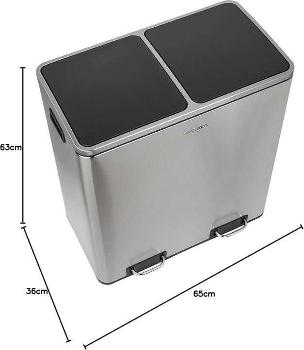 Produktbild Les Collectors Sortierender Mülleimer (60 l)