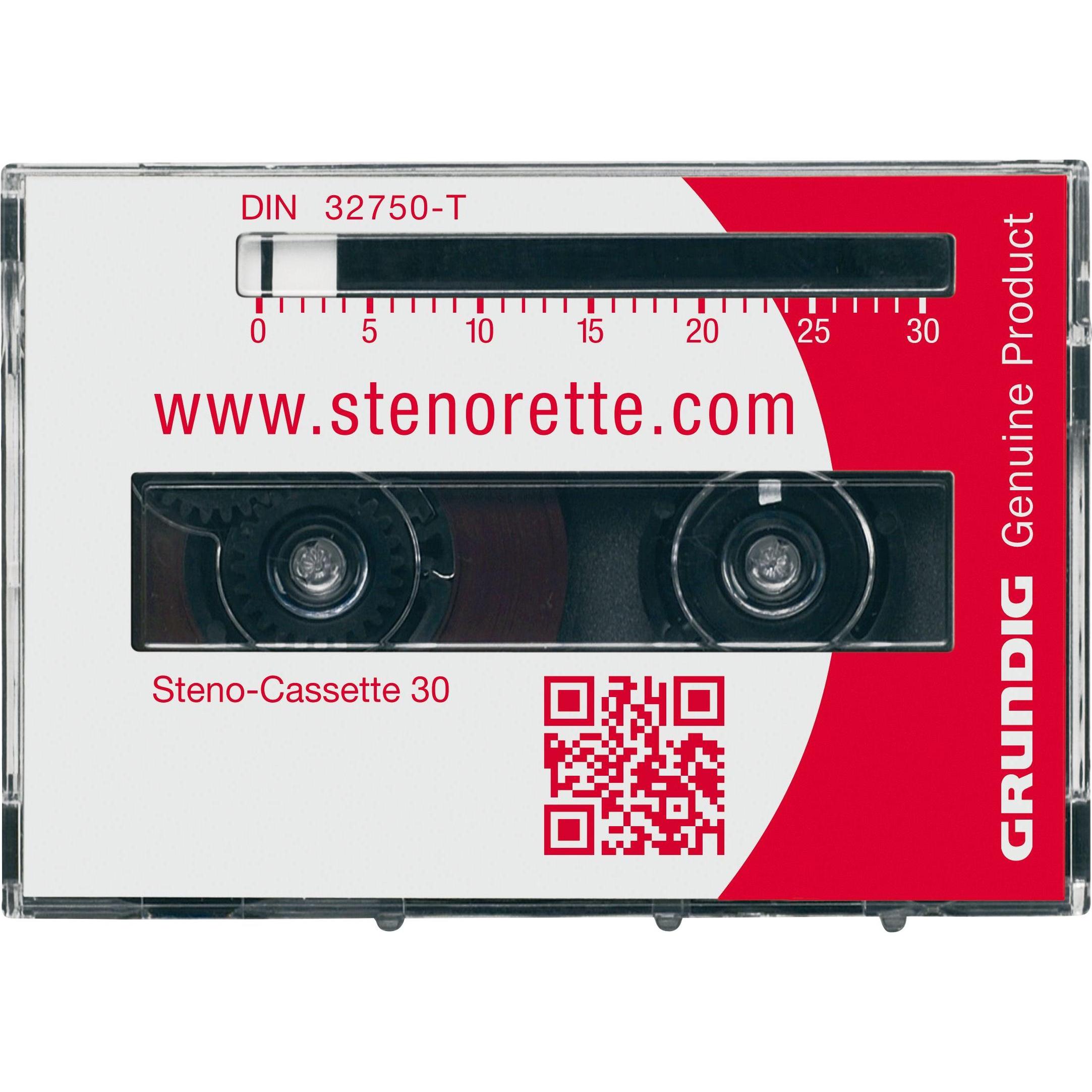 Grundig, Diktiergerät Zubehör, Steno-Cassetten