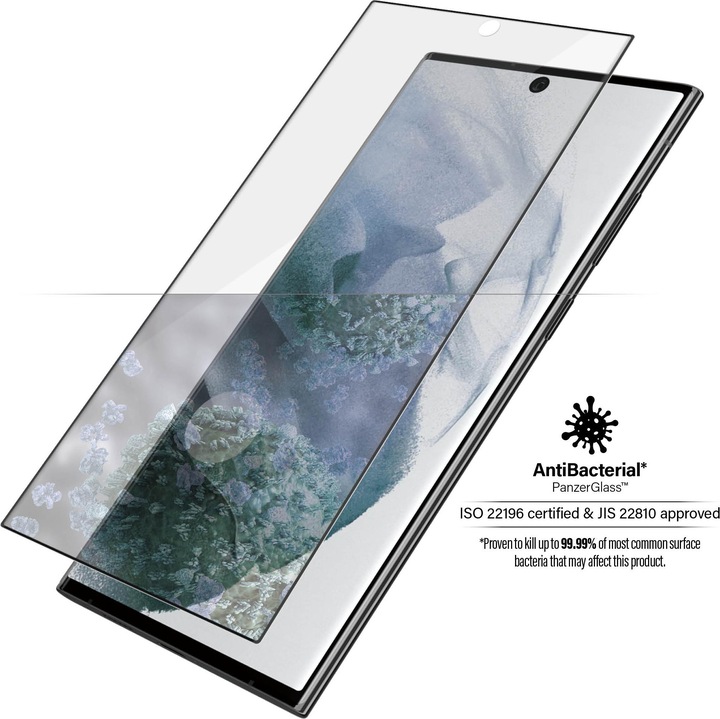 Actual product image PanzerGlass Case Friendly (1 Piece, Samsung Galaxy S22 Ultra)
