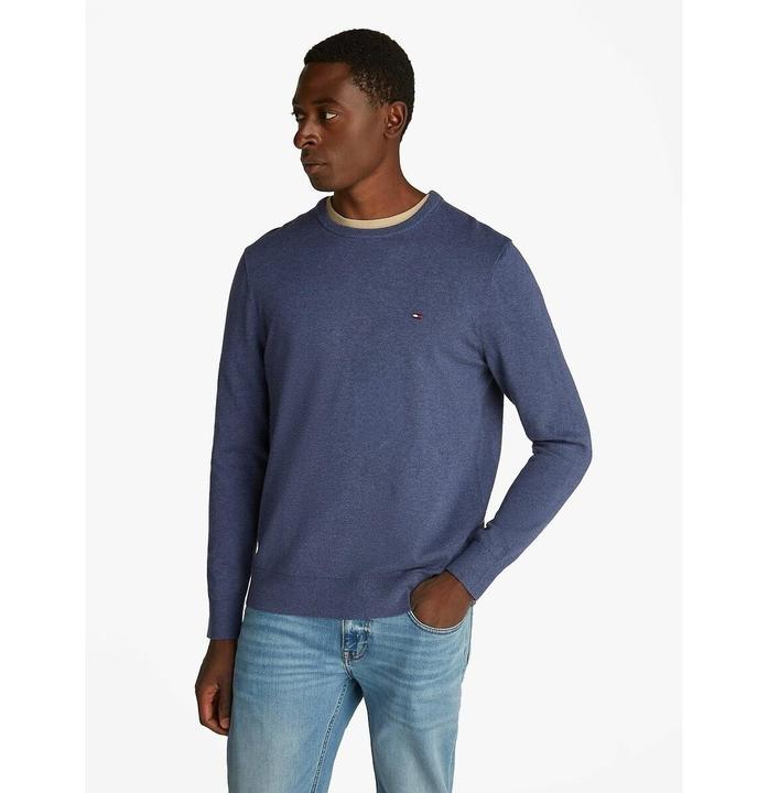 Produktbild Tommy Hilfiger Einfacher Baumwoll-Crewneck-Pullover (XL)