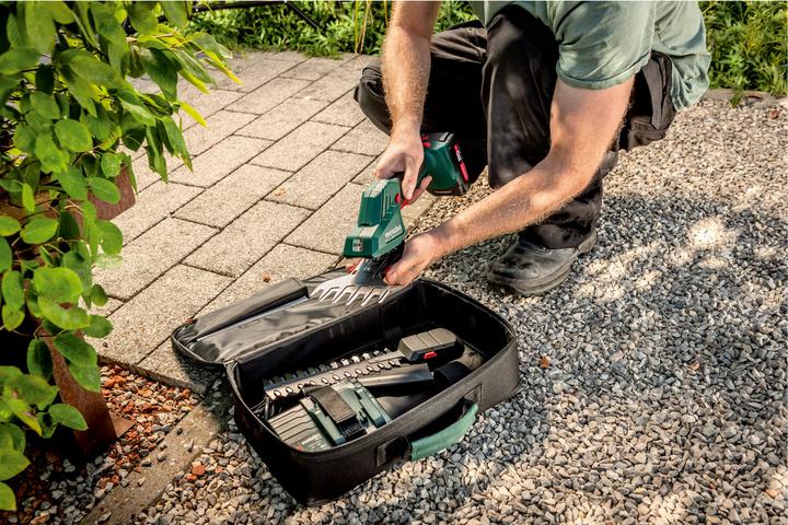 Actual product image Metabo Shrub and SGS LTX Q (Rechargeable battery operated)