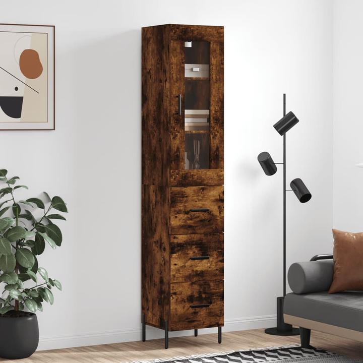 Produktbild vidaXL Highboard (34.50 x 34 x 180 cm)