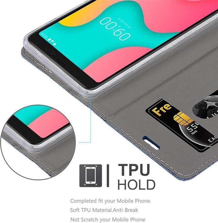Actual product image Cadorabo Book Jeans Optics Cover (Wiko Y60)