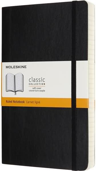 Image du produit Moleskine Classique (13 x 21 cm, À rayures, Couverture souple)