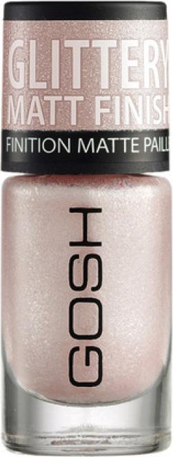 Gosh Frosted Soft Pink Nail Lacquer (Pink, Rose, Colour paint)