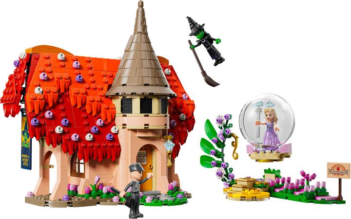 Actual product image LEGO Glinda & Elphaba Visit Munchkinland (75690)