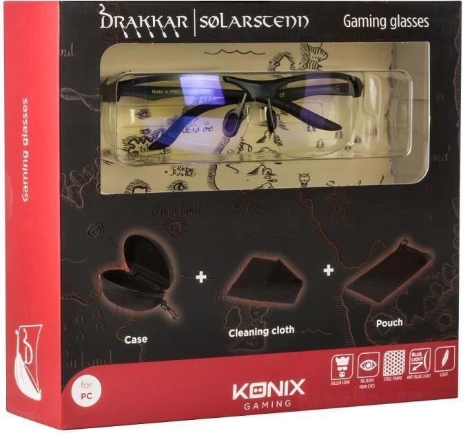 Immagine prodotto Konix Drakkar Pro Gaming Glasses Solar Stenn