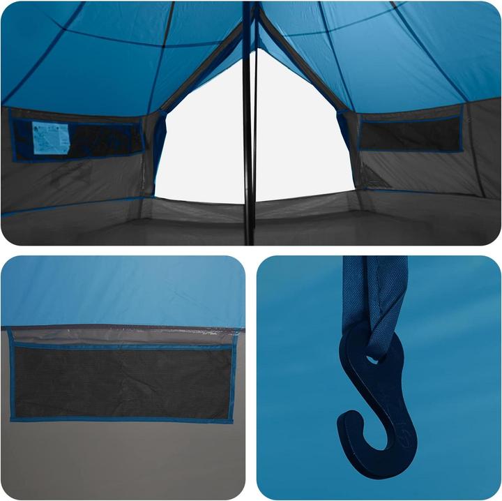 Actual product image vidaXL Tipi Zelt (Teepee tent, 16.30 kg)