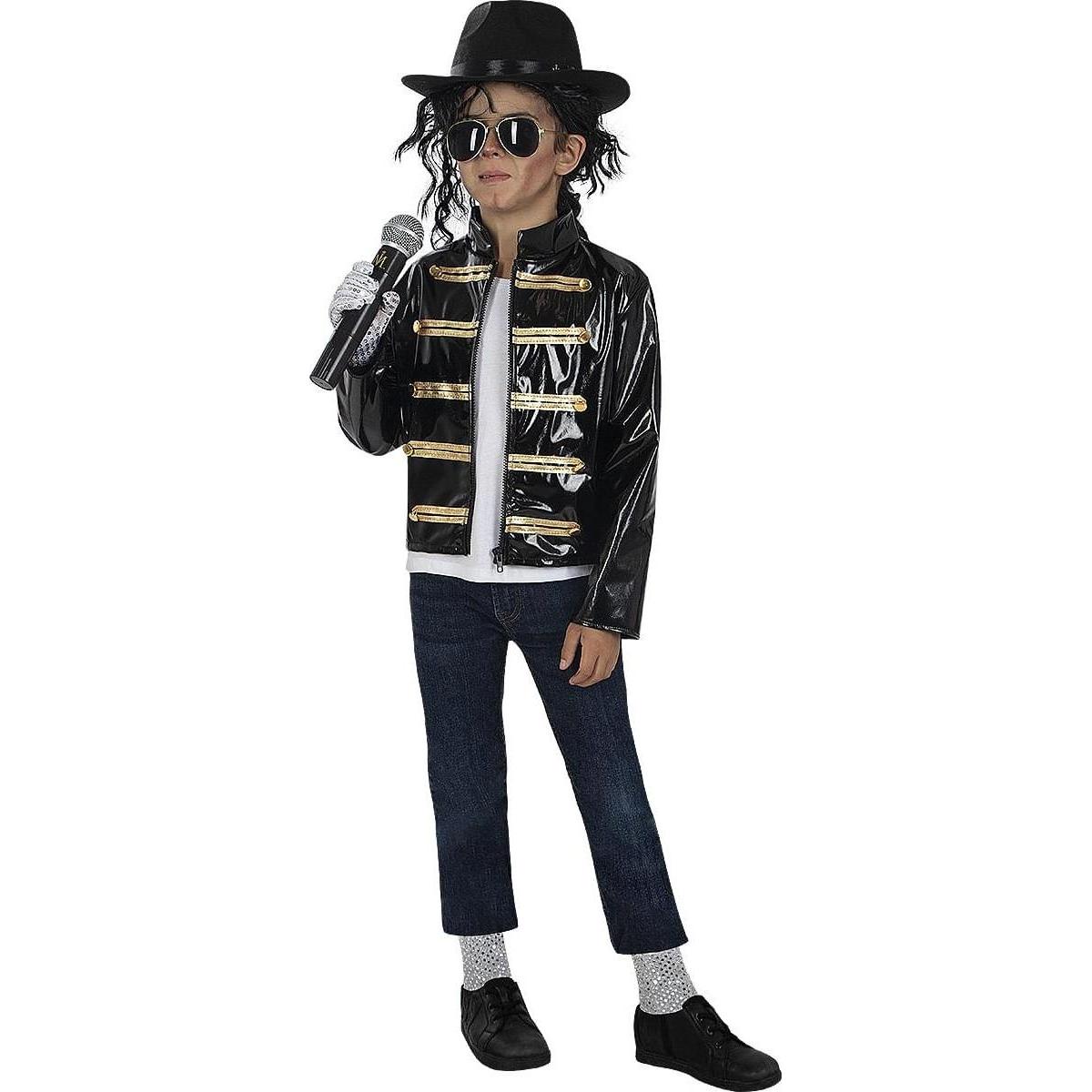 Thumbnail - Metamorph Michael Jackson – Jacke Militärgarde für Kinder (110, 116, 115 A)