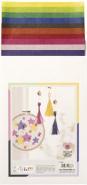 Immagine prodotto Rayher Carta trasparente, 10 colori, 10 fogli (42 g/m², 10 x)