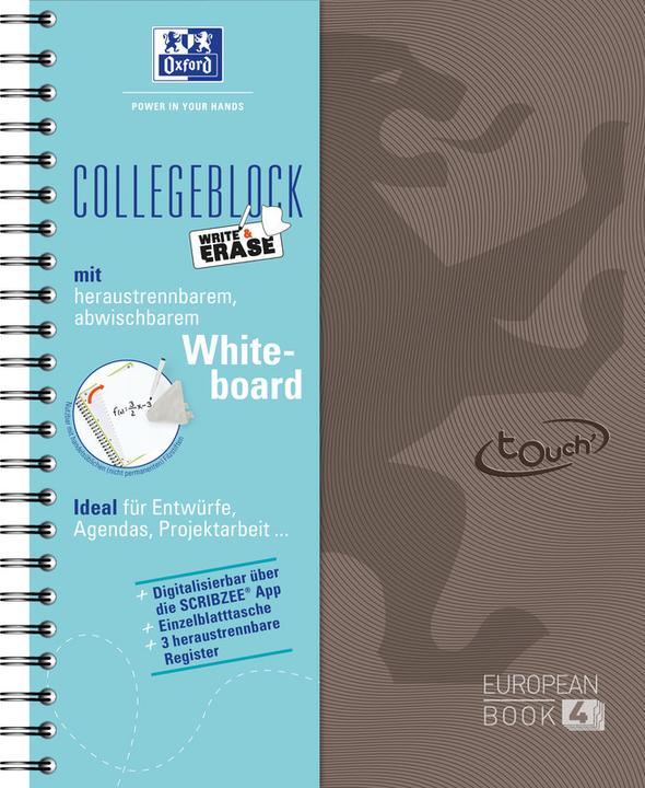 Produktbild Oxford European Book (A4+, A4plus, Kariert, Harter Einband)