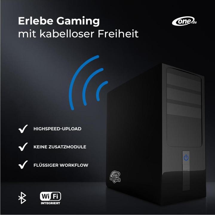Produktbild One Gaming MP PC 21 (133118) (AMD Ryzen 7 7800X3D, 32 GB, 512 GB, GeForce RTX 5060 Ti)