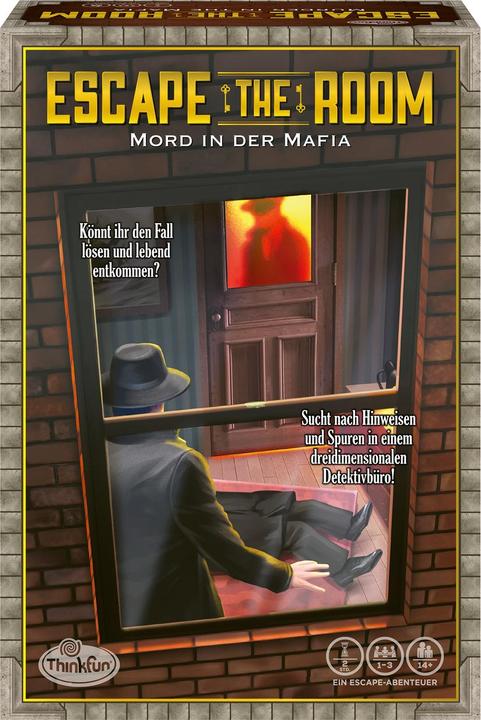Actual product image Thinkfun - 76535 - Escape the Room - Murder in the Mafia, can you solve the case and get out alive? (German)
