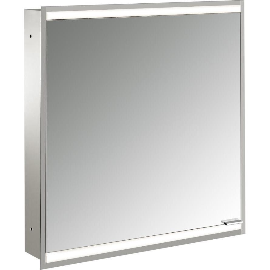 Emco, Spiegelschrank, prime 2 Facelift Lichtspiegelschrank, 600 mm, 1 Tür, Anschlag links, Unterputzmodell, 9497