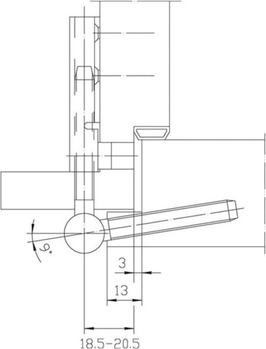 Actual product image Simonswerk Flügelteil V 0026 WF V 0026 WF Stahl vernickelt