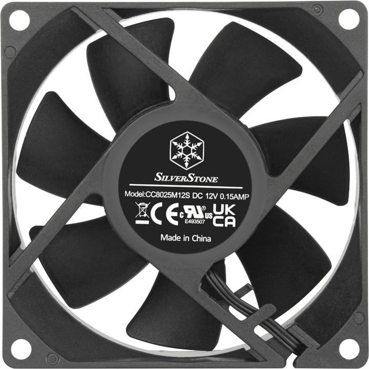 Produktbild Silverstone SST-FN80B - High performance 80mm fan (80 mm, 1x)