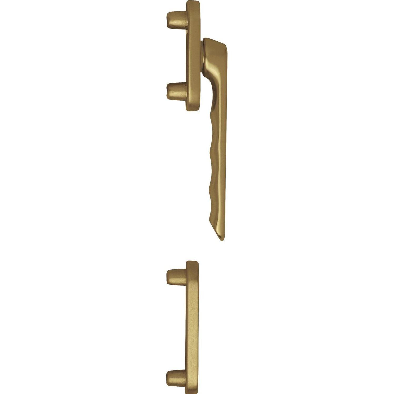 Hoppe, Türgriff + Fenstergriff, Balkontürgriff-Halbgarnitur LIÈGE - aussen flach, bronze (Türgarnitur)