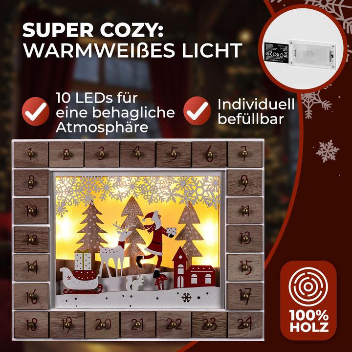 Immagine prodotto Spielwerk Calendari dell'Avvento riutilizzabili