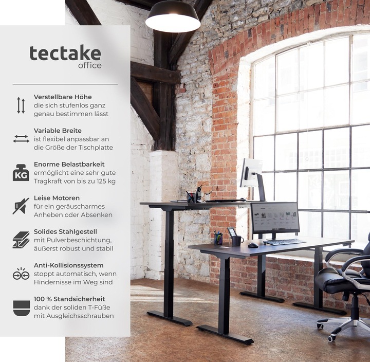 Actual product image tectake Table frame