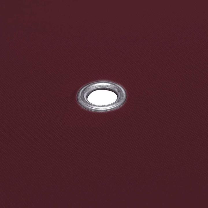 Actual product image vidaXL Pavilion roof 310 g / m² 3x3 m wine red (300 cm, 300 cm)