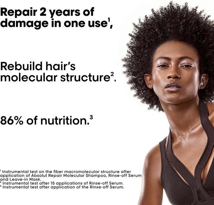 Actual product image L'Oréal Professionnel Absolut Repair Molecular (500 ml, Liquid shampoo)