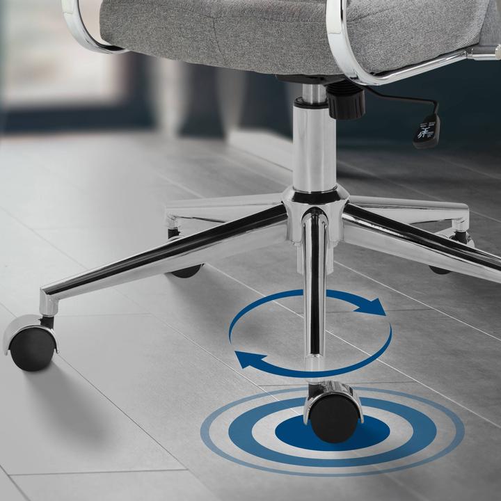Actual product image CLP Oakland office chair, height-adjustable and swivelling