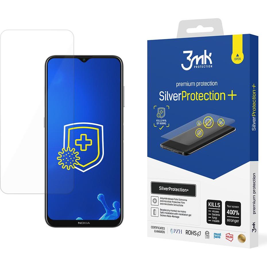 Thumbnail - 3MK Nokia G10 – SilverProtection+ (1 Stück, Nokia G10), Smartphone Schutzfolie, Silber