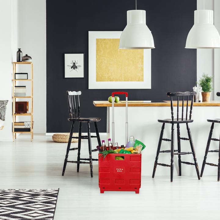 Image du produit Relaxdays Chariot à provisions