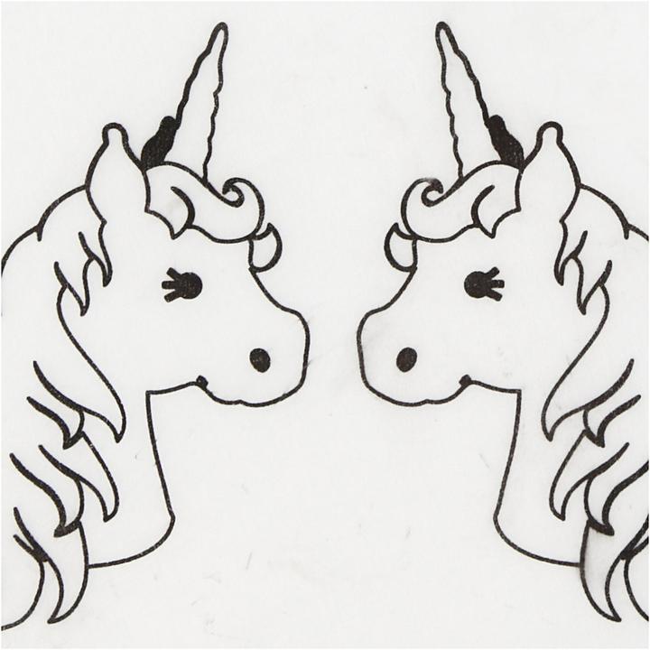 Actual product image Creativ Company Shrink foil unicorn