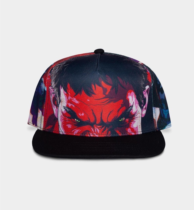 Image du produit Difuzed Captain America - Casquette Snapback Hulk Rouge (Taille unique)