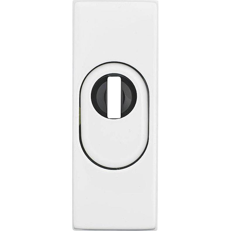 Abus, Einbruchschutz + Alarmanlage, Aussenrosette für TSS550 weiss