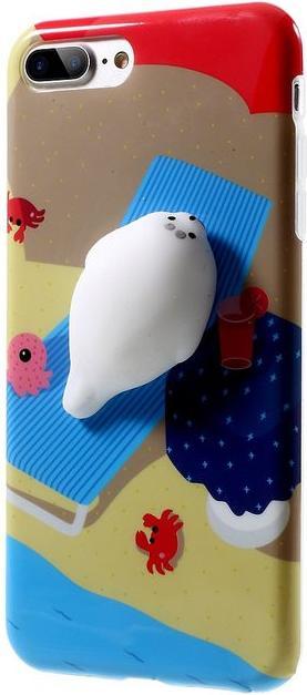 Actual product image MU Style 3D Soft Squishy TPU Cover (Apple iPhone 7 Plus, Apple iPhone 8 Plus)