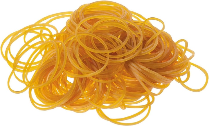 Actual product image Topwrite Elastic Bands Natural 200pcs (200 pcs.)