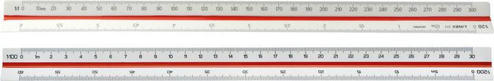 Produktbild Linex Reduktionsmassstab (30 cm, Kunststoff)