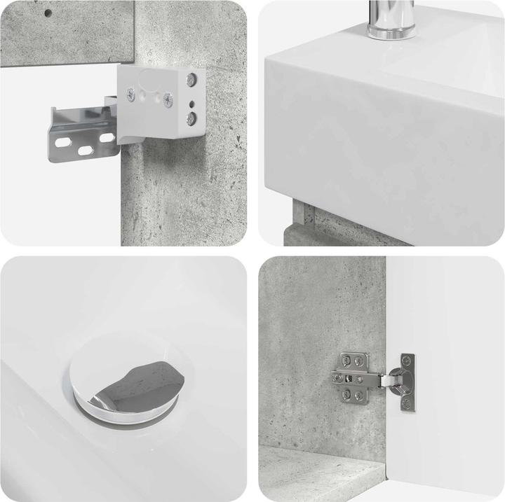 Actual product image vidaXL Badezimmer-Waschtisch