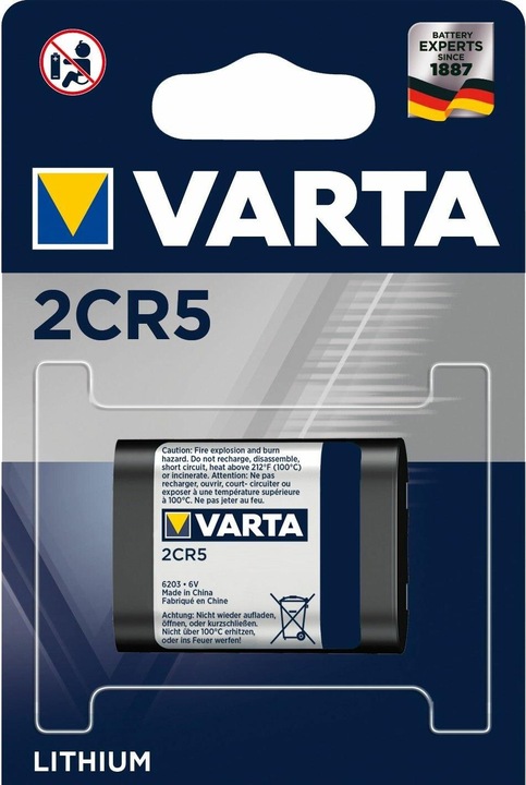 Image du produit Varta Photo Lithium (1 pcs, 2CR5, 1400 mAh)