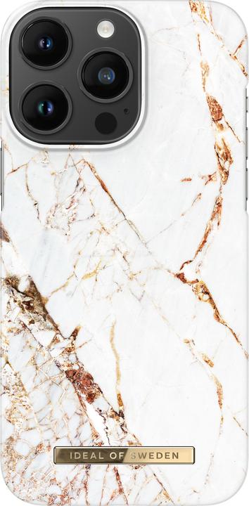 Image du produit iDeal Of Sweden Couverture design Carrara Gold (Apple iPhone 14 Pro Max)