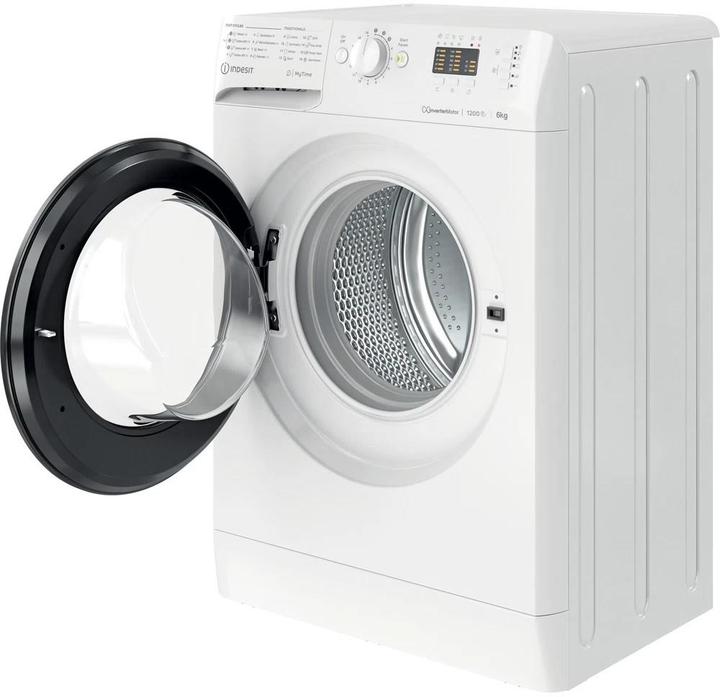 Produktbild Indesit Washing machine MTWSA 61294 WK EE, C, Front loading, Washing capacity 6 kg, 1151 RPM, Depth (6 kg)