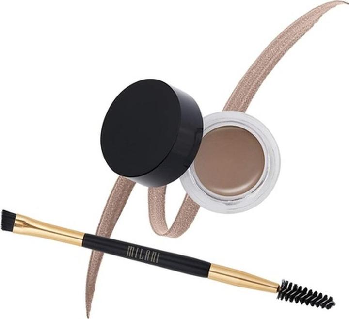Milani Stay Put Brow Color Eyebrow Poma 03 Medium Brown 2.6G (Medium Brown)