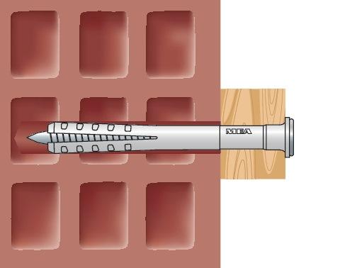 Produktbild Celo Nageldübel NP 5- 25 Flachbund (200 Stk.)